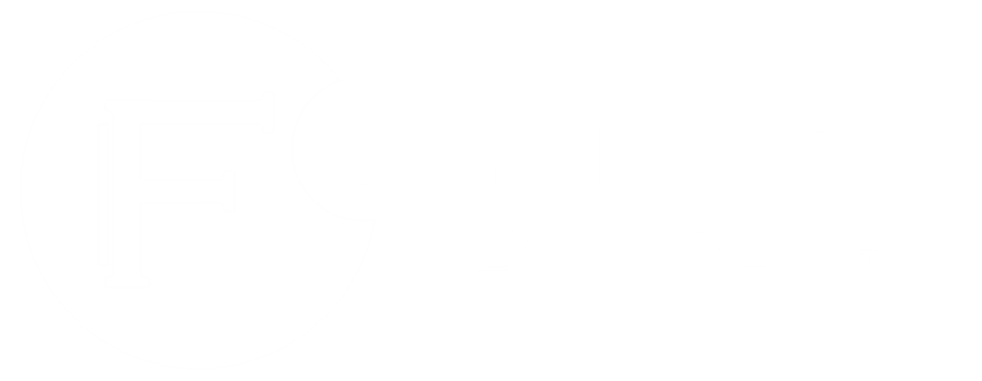 CrypFlash | Crypto market study logo for desktop